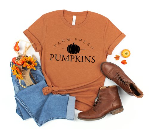 Farm Fresh Pumpkins Graphic Tee