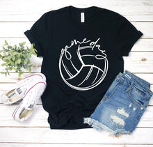 Load image into Gallery viewer, Game Day Volleyball Graphic Tee