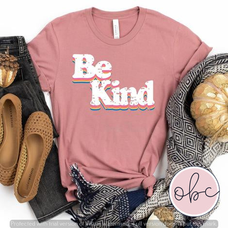 Be Kind Retro Graphic Tee